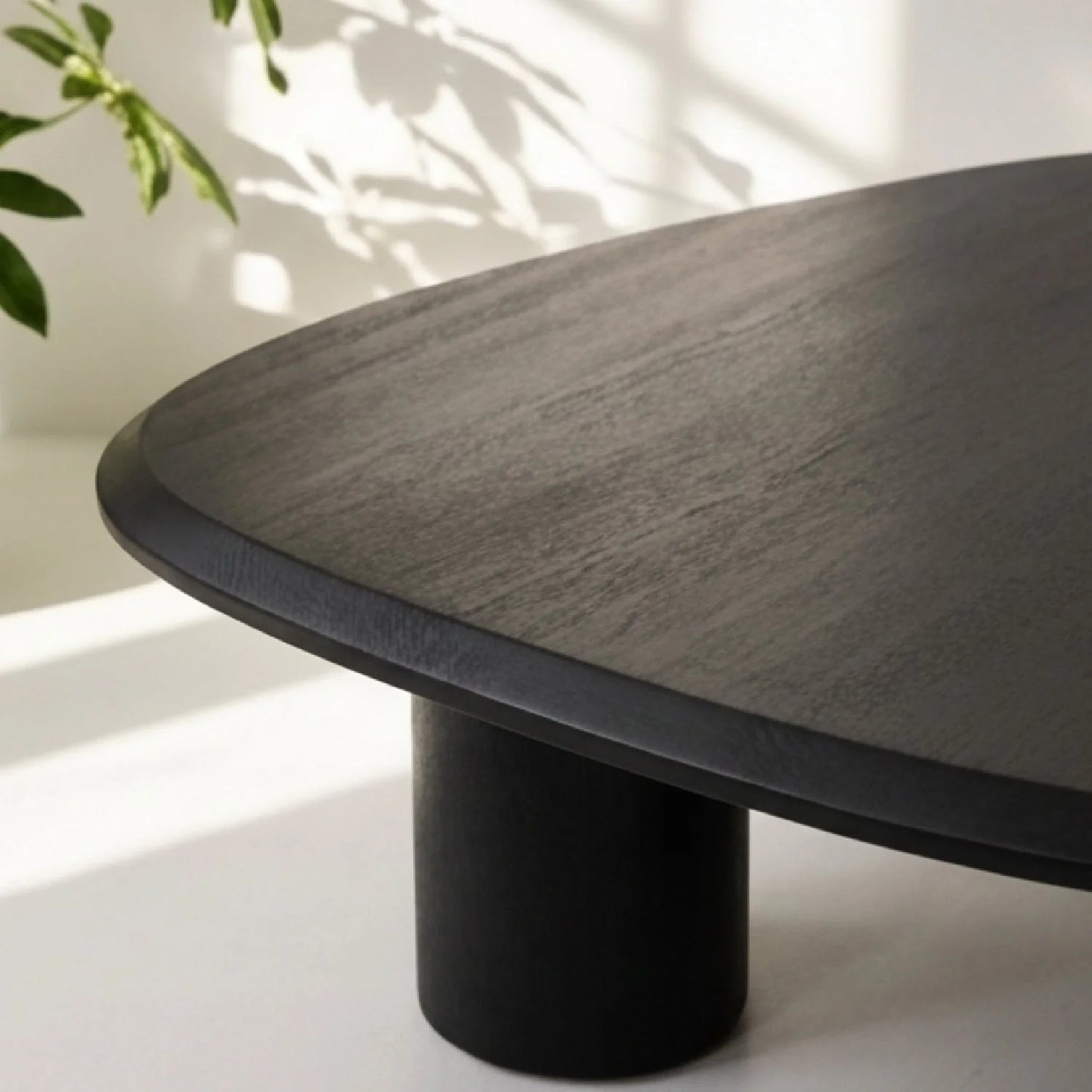 Luxury Freeform Ash Nesting Coffee Table Set Modern Italian Style for Villa