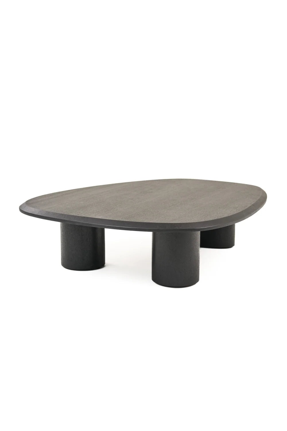 Luxury Freeform Ash Nesting Coffee Table Set Modern Italian Style for Villa