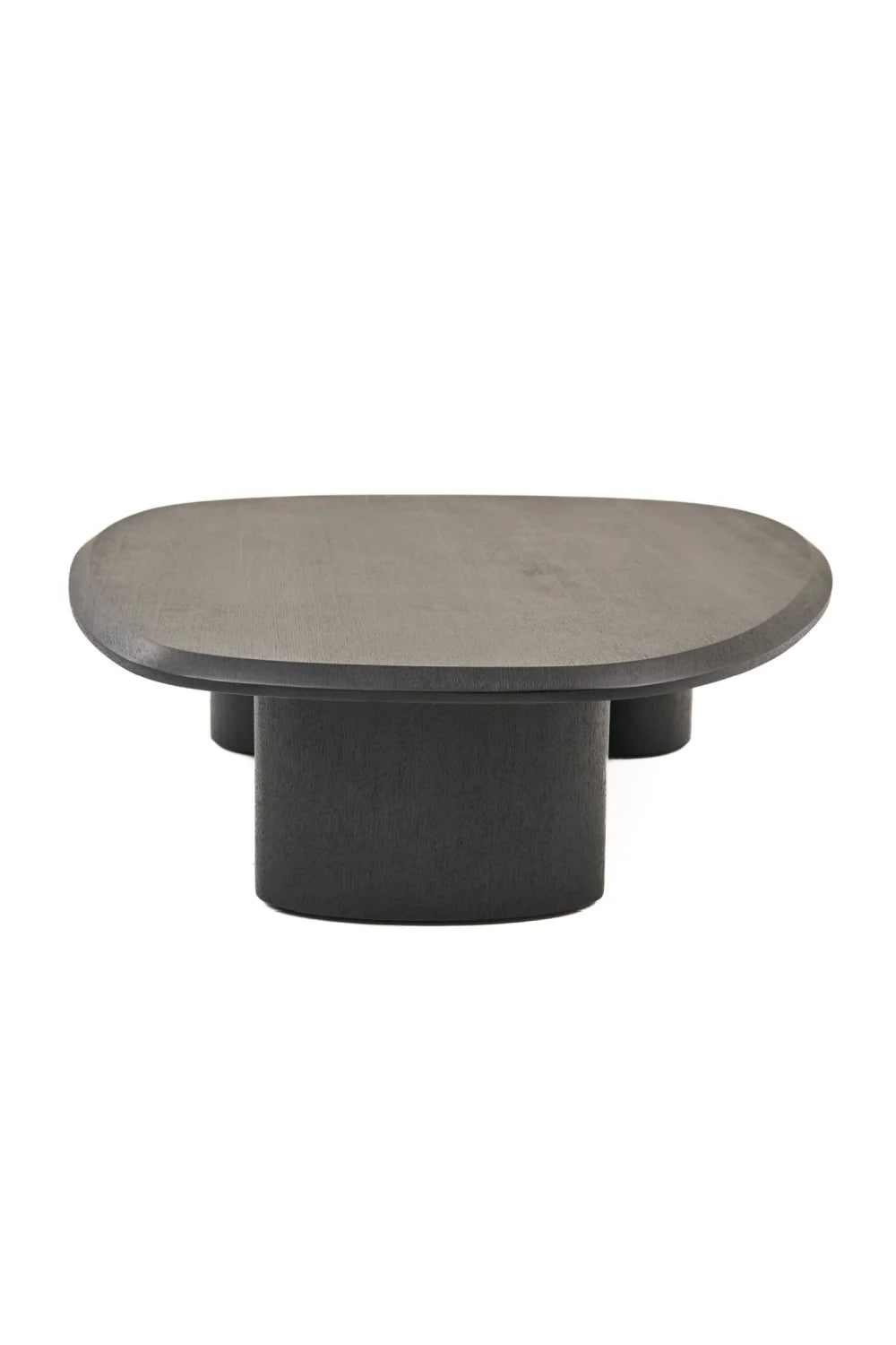 Luxury Freeform Ash Nesting Coffee Table Set Modern Italian Style for Villa