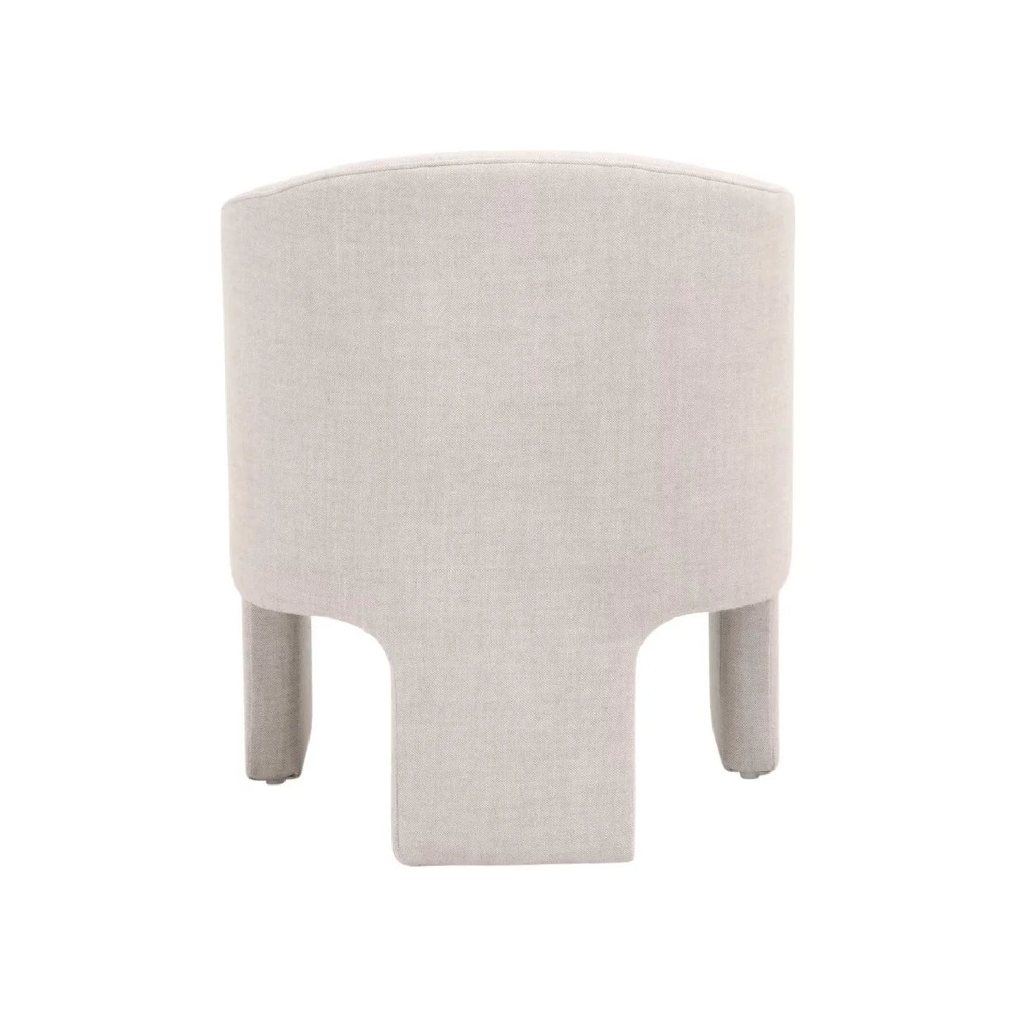 Luxury French Linen Accent Chair Modern Italian Style for Villa