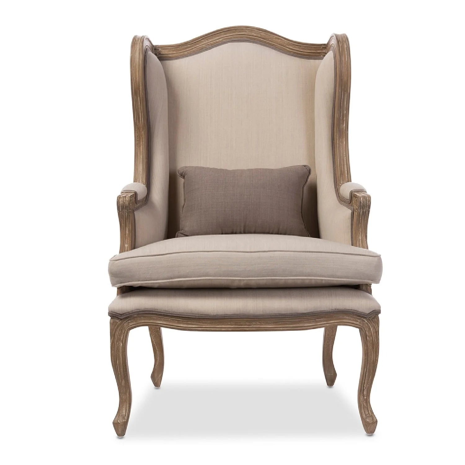 Luxury French Provincial Accent Chair Modern European Style for Villa