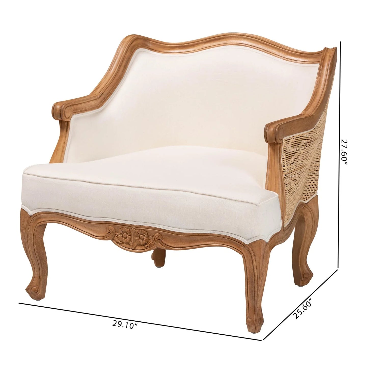 Luxury French Style Accent Chair Modern Italian Style for Villa