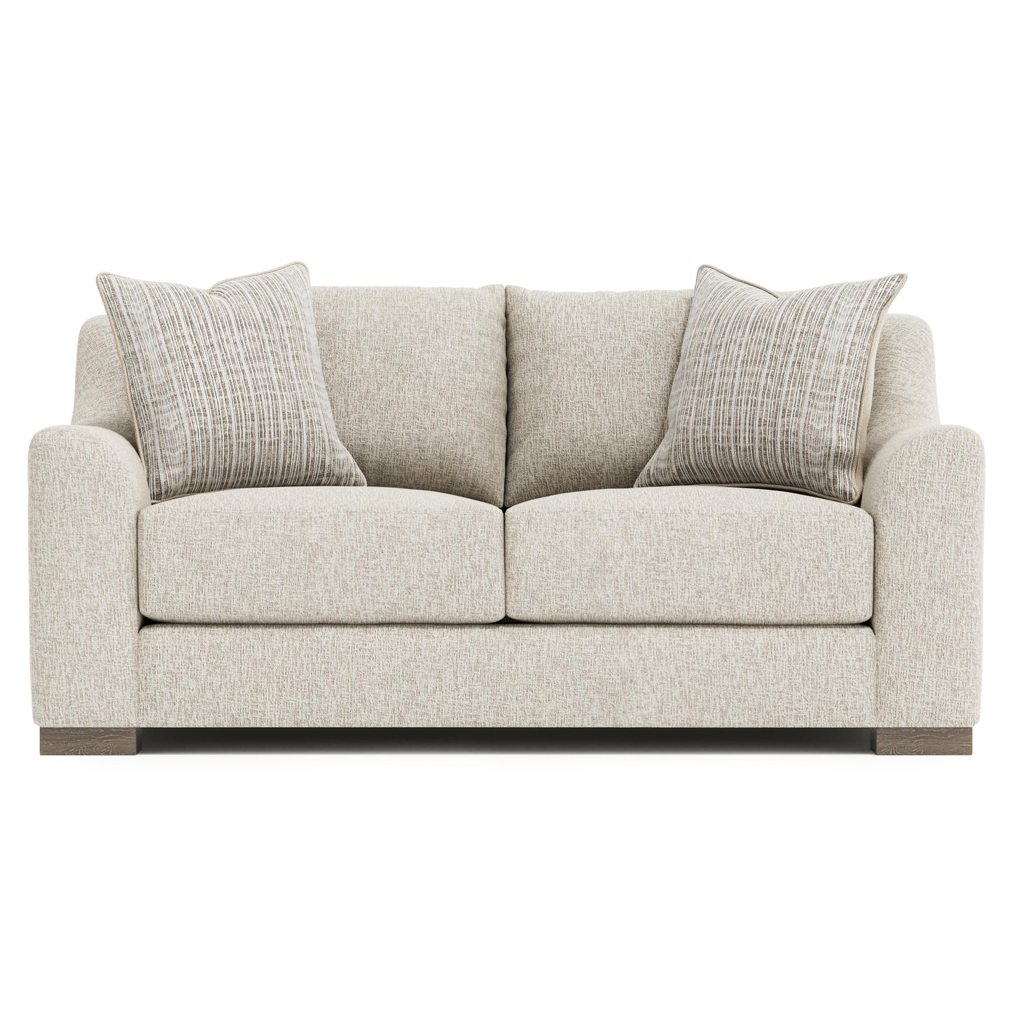 Luxury Gabi Fabric Loveseat Modern Italian Style for Villa