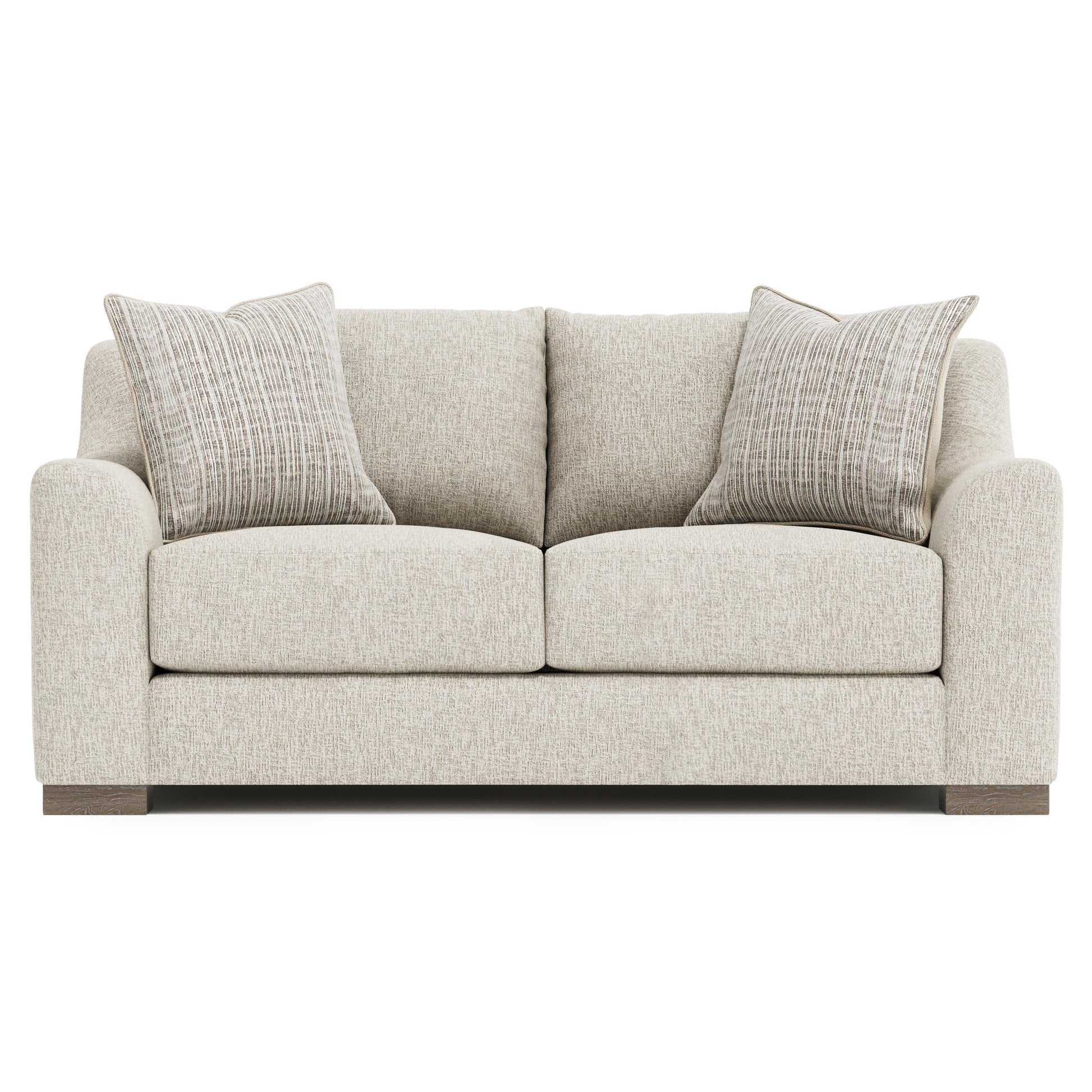 Luxury Gabi Fabric Loveseat Modern Italian Style for Villa