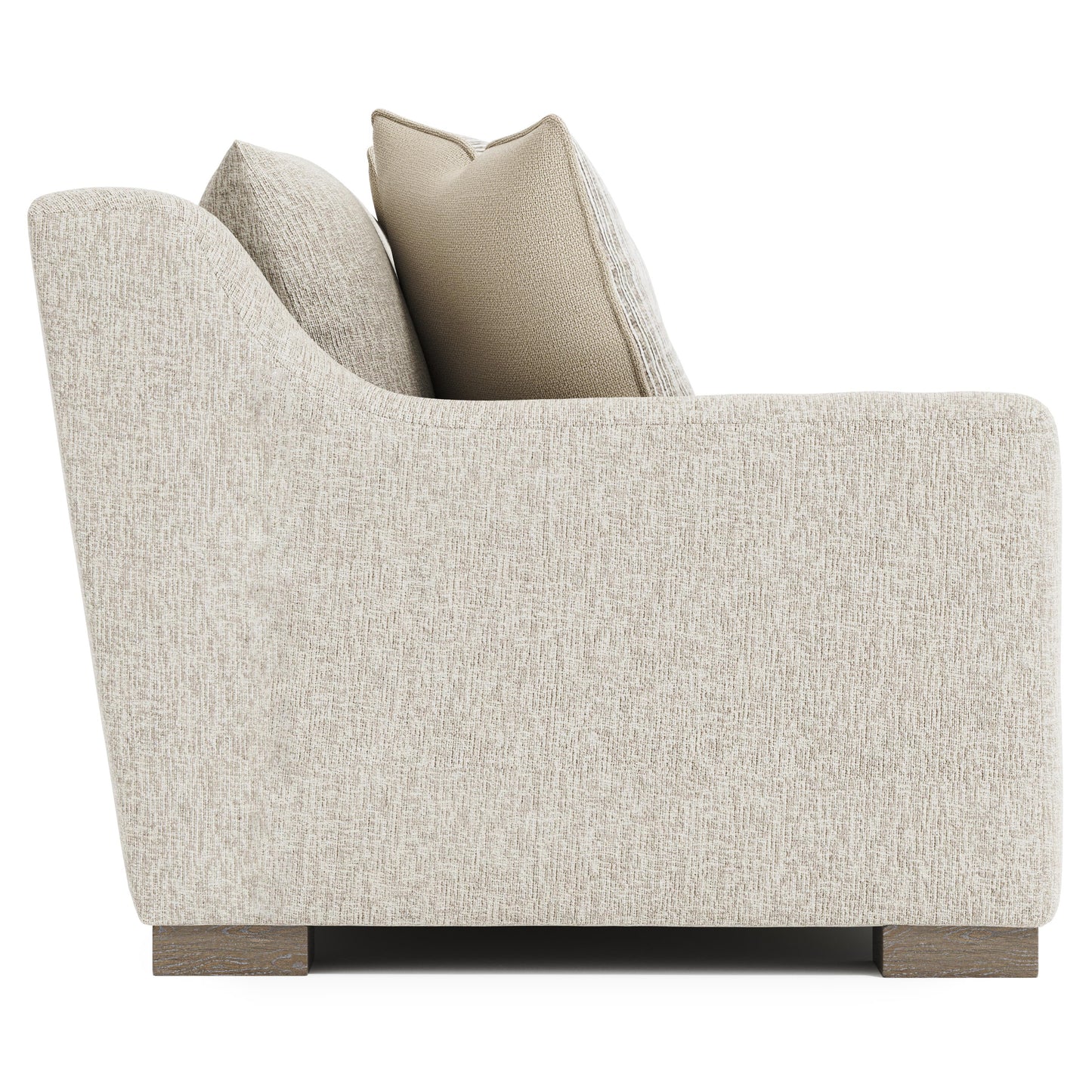 Luxury Gabi Fabric Loveseat Modern Italian Style for Villa