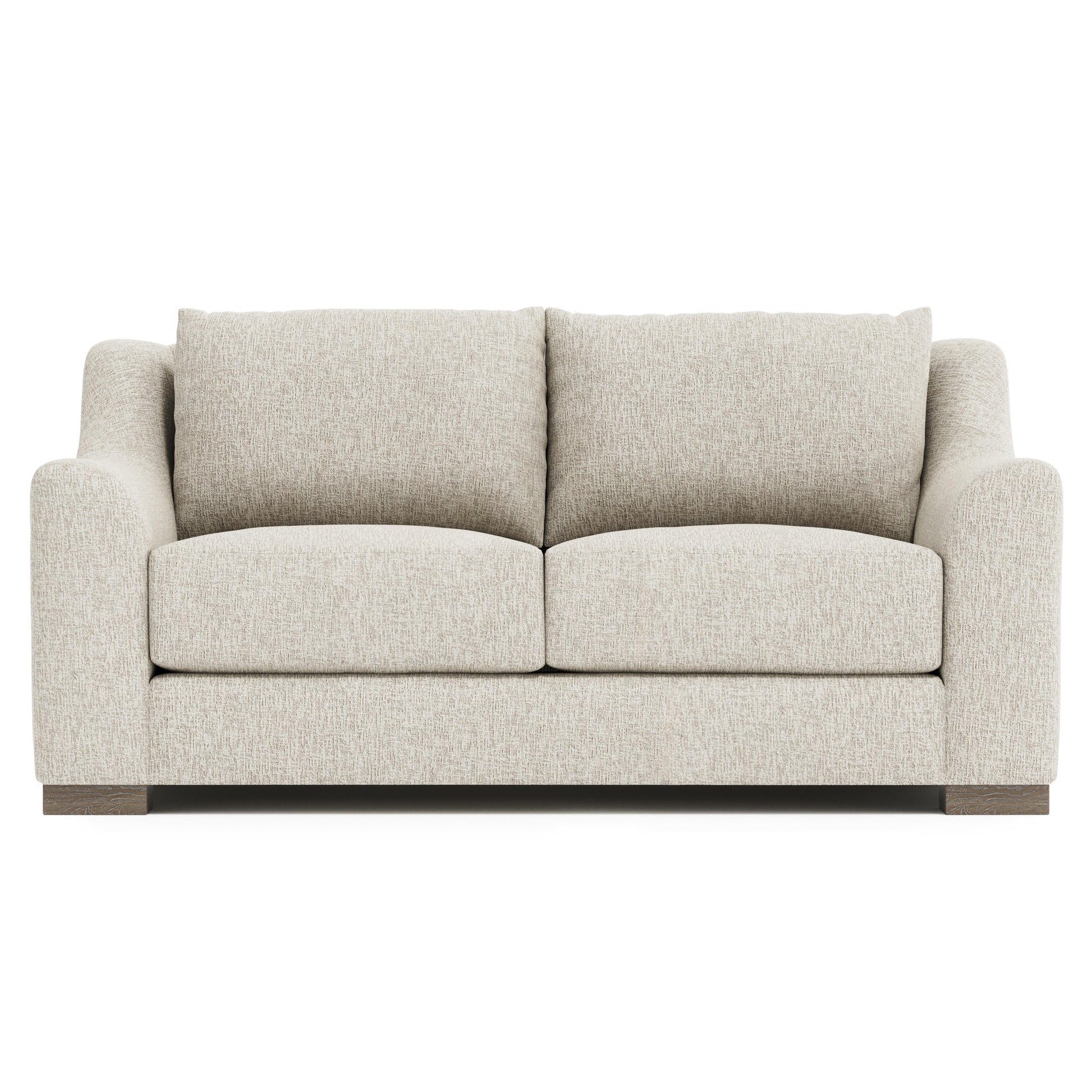 Luxury Gabi Fabric Loveseat Modern Italian Style for Villa
