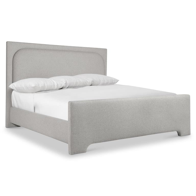 Luxury Gambol Fabric Panel Bed Modern Italian Style for Villa