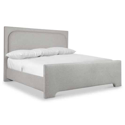 Luxury Gambol Fabric Panel Bed Modern Italian Style for Villa