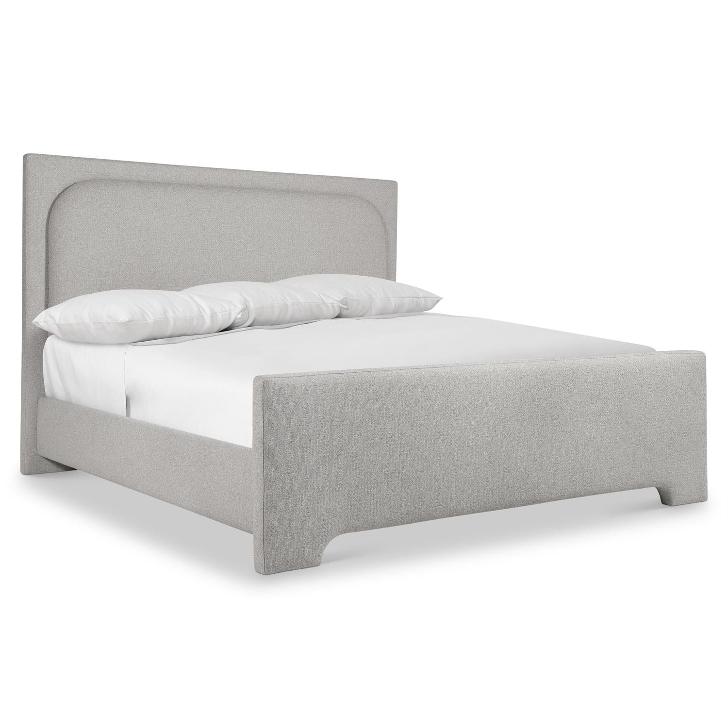 Luxury Gambol Fabric Panel Bed Modern Italian Style for Villa