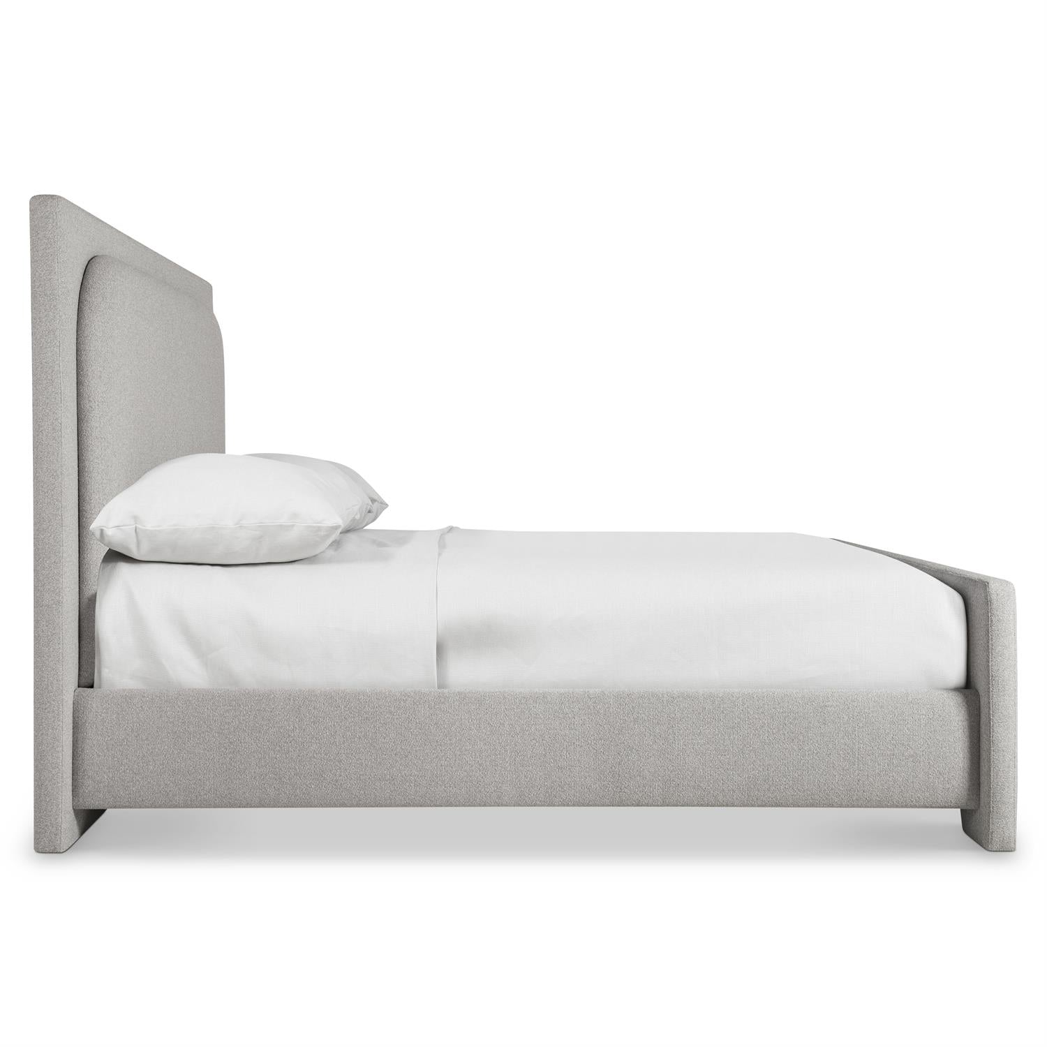 Luxury Gambol Fabric Panel Bed Modern Italian Style for Villa