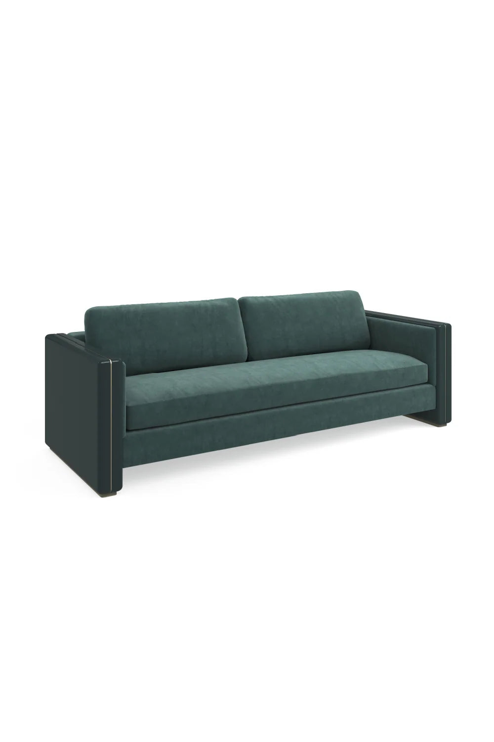 Luxury Gelee Fabric Velvet Sofa Modern Italian Style for Villa