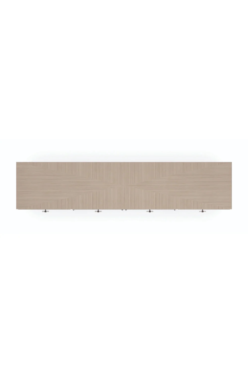 Luxury Geometrical Patterned Wooden Sideboard European Style for Villa