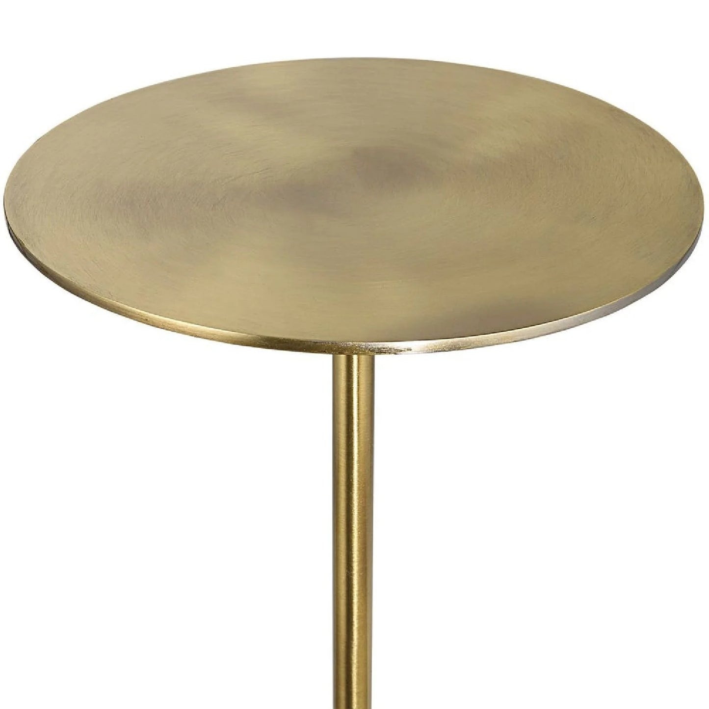 Luxury Gimlet Pedestal Drink Table Modern Italian Style for Villa
