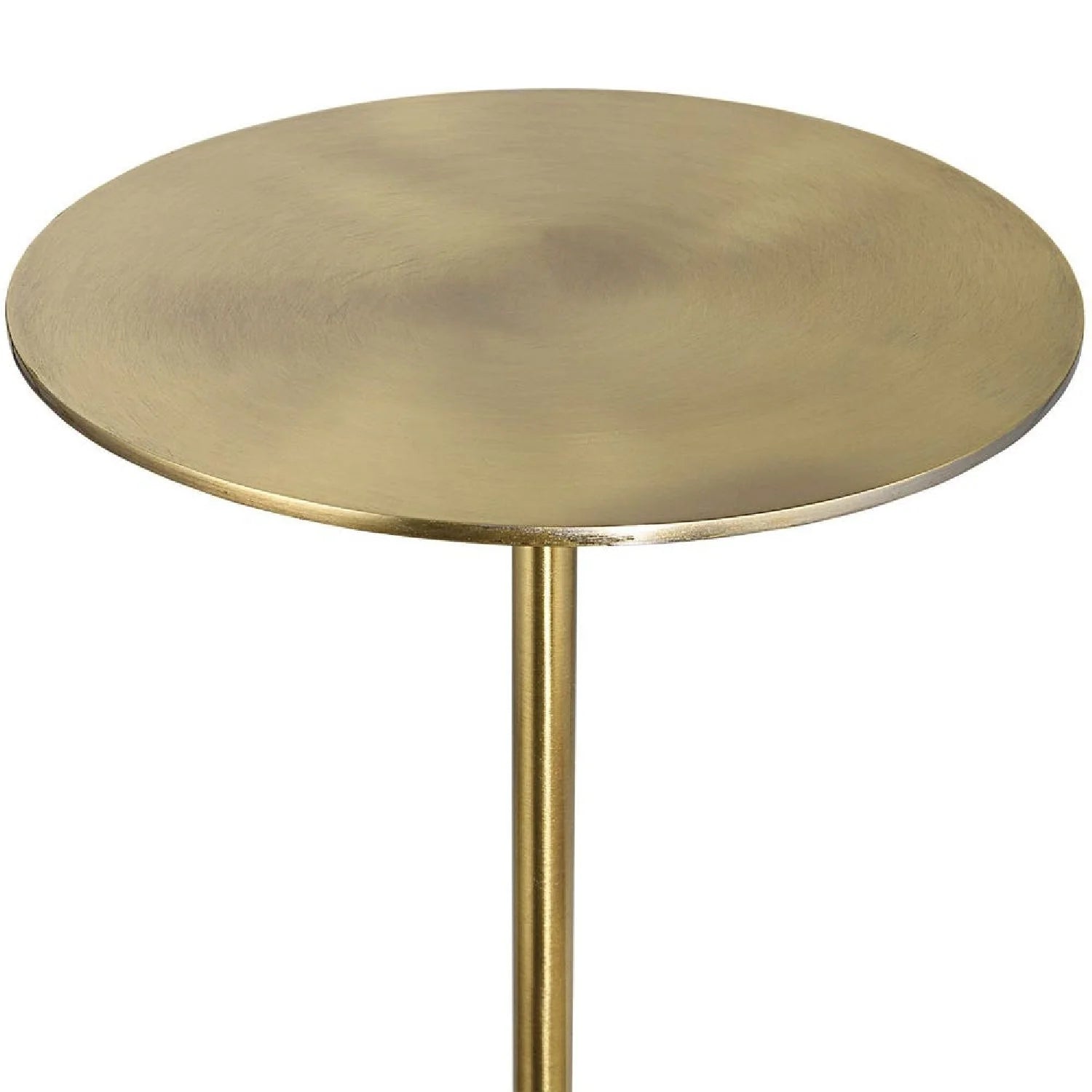 Luxury Gimlet Pedestal Drink Table Modern Italian Style for Villa