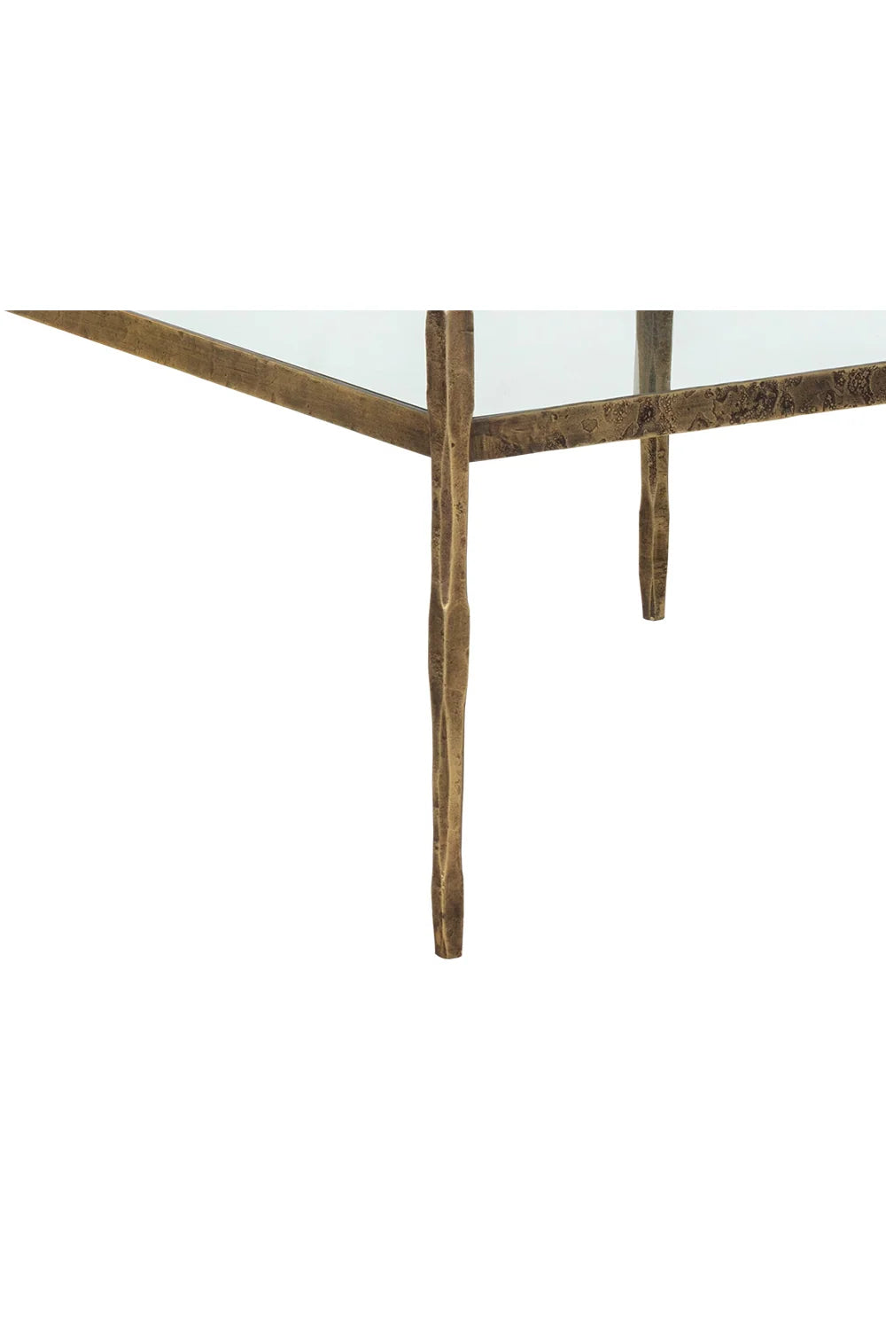 Luxury Glass 2-Shelf Modern Desk European Style for Villa