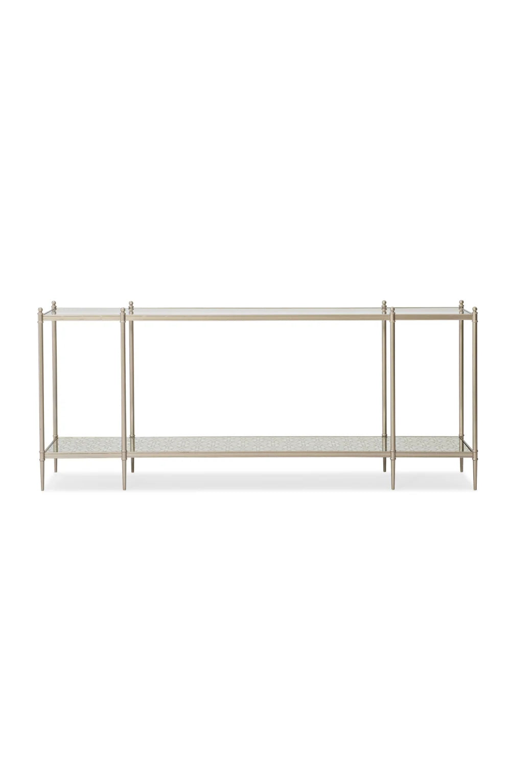 Luxury Glass Modern Console Table Modern Italian Style for Villa
