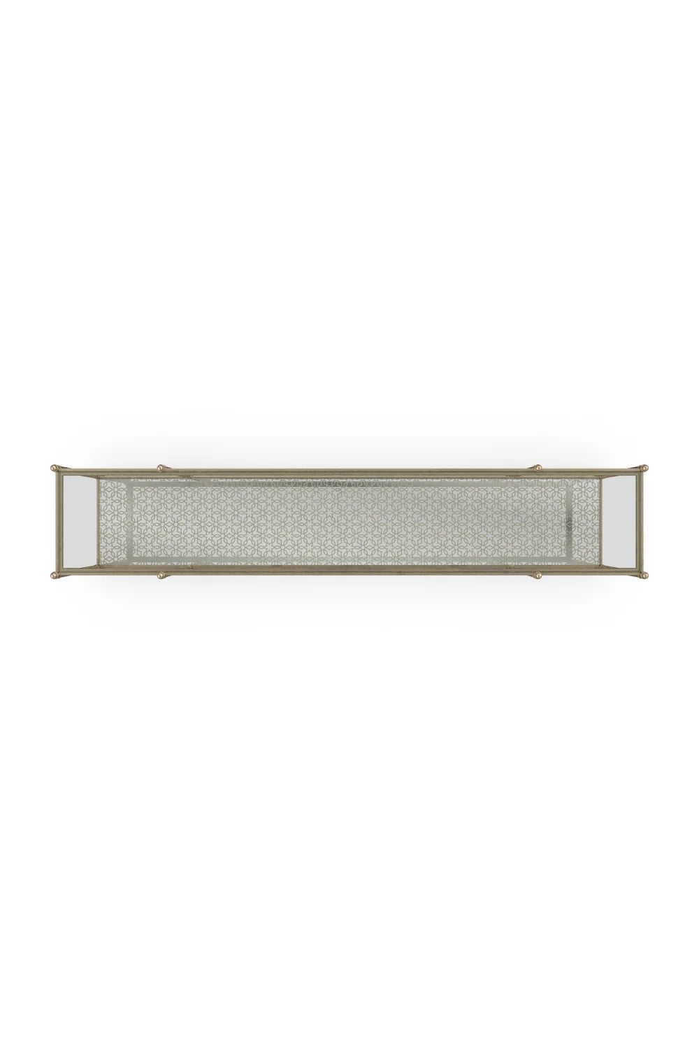 Luxury Glass Modern Console Table Modern Italian Style for Villa