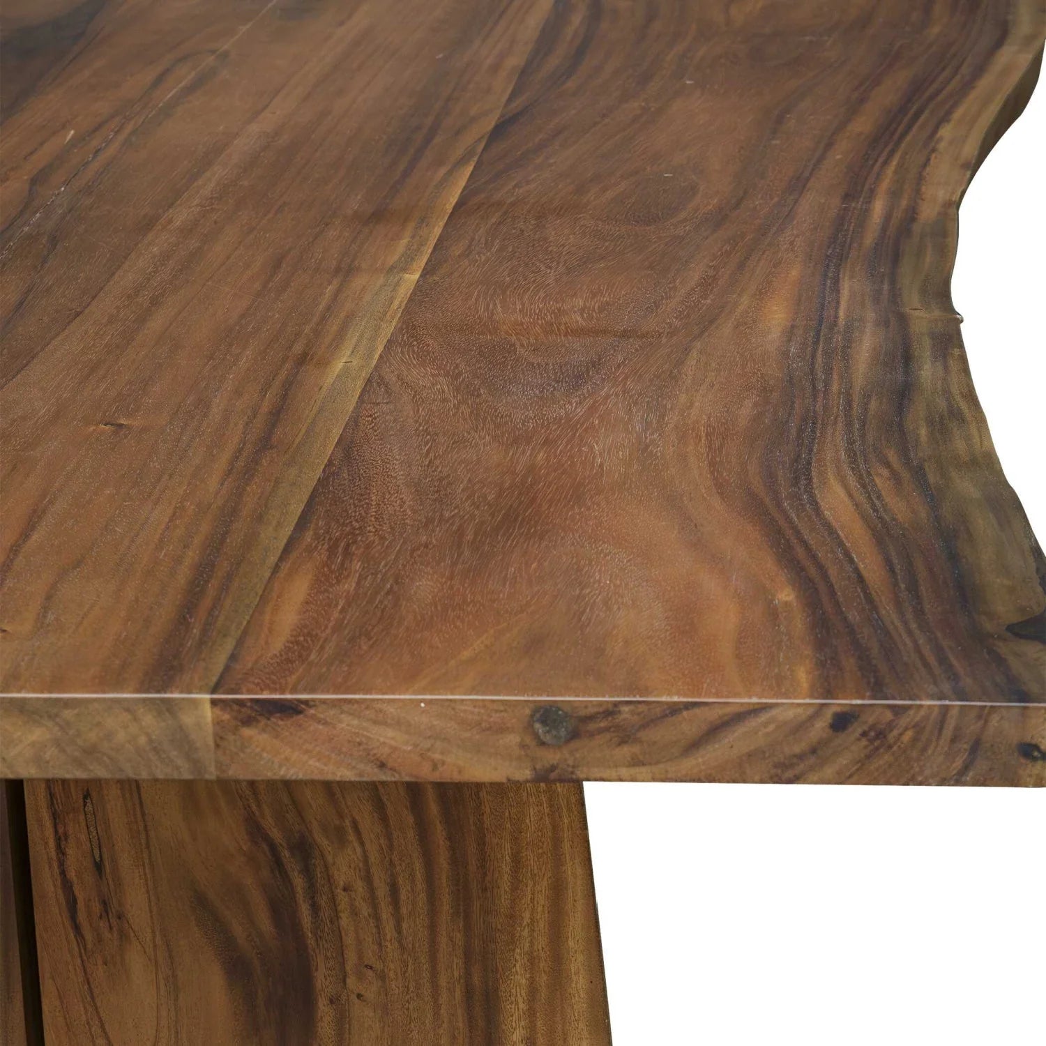 Luxury Glenmore Solid Suar Wood Dining Table Modern Italian Style for Villa