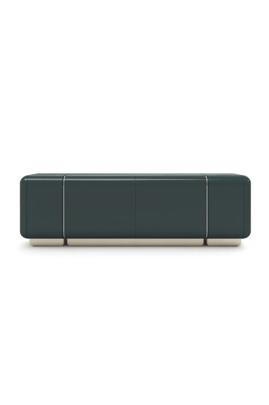 Luxury Glossy 4-Drawer Media Unit Modern Italian Style for Villa