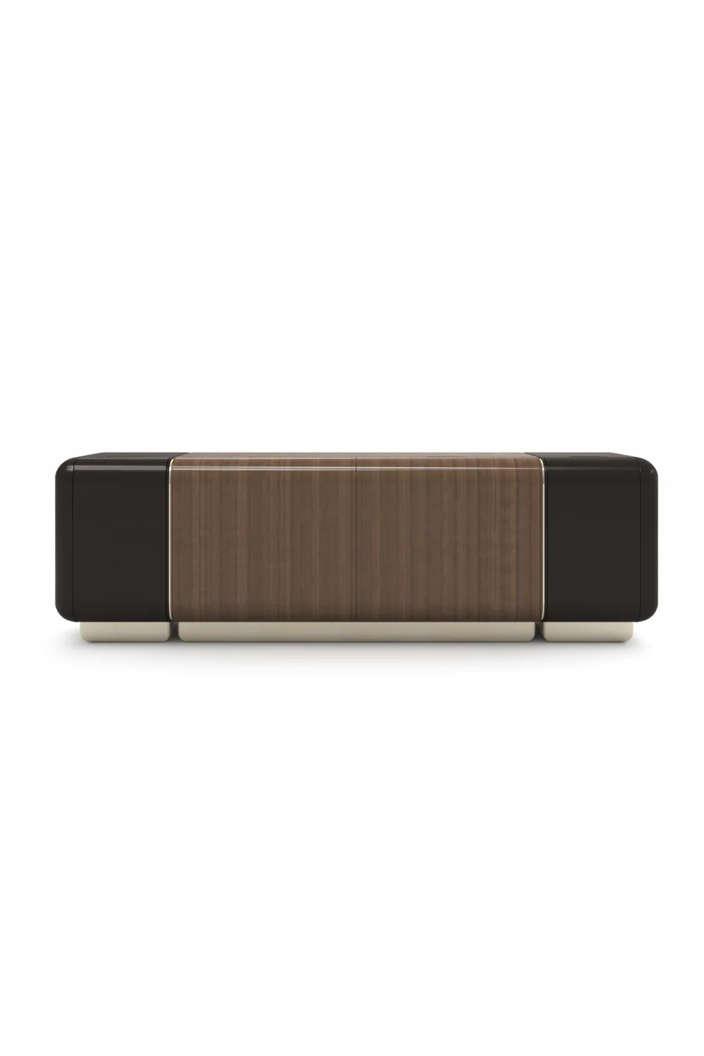 Luxury Glossy 4-Drawer Media Unit Modern Italian Style for Villa