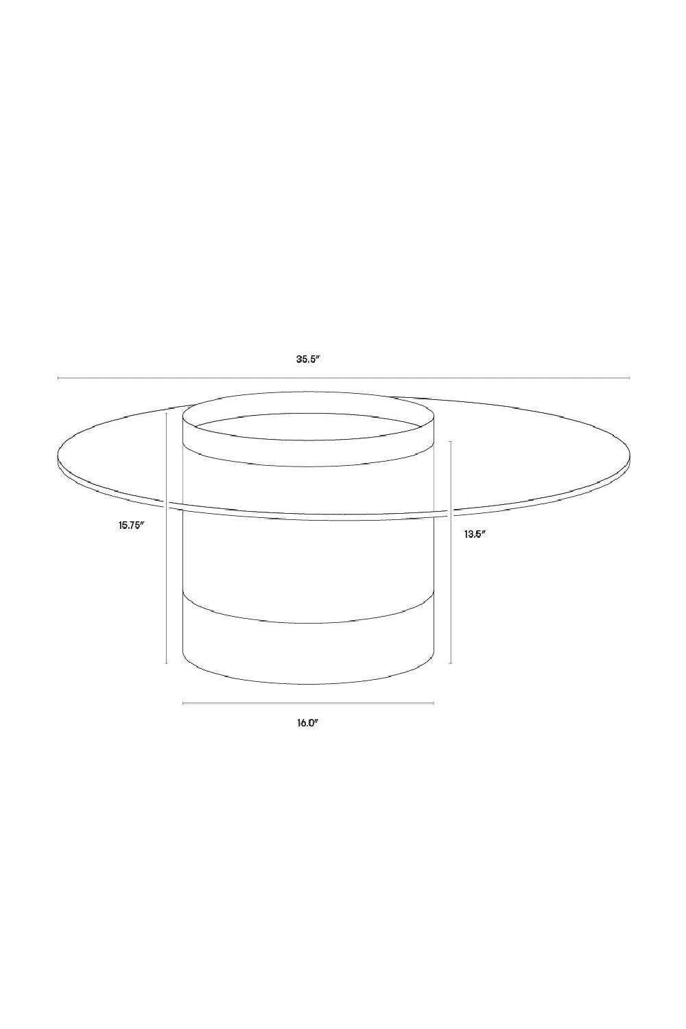 Luxury Gold Base Coffee Table Modern Italian Style for Villa