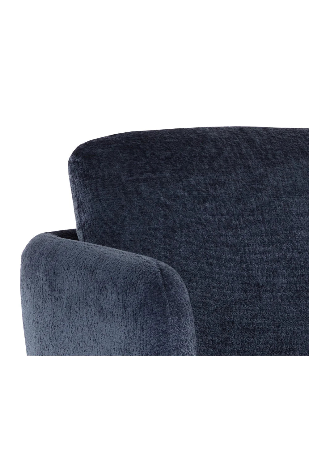 Luxury Gold Base Swivel Lounge Chair Modern Italian Style for Villa