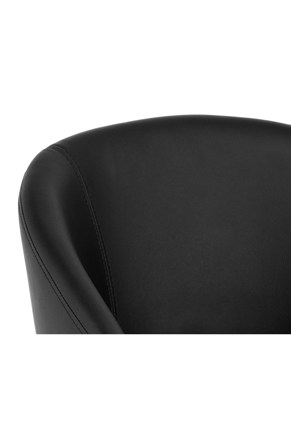 Luxury Gold Frame Barrel Dining Chair European Style for Villa