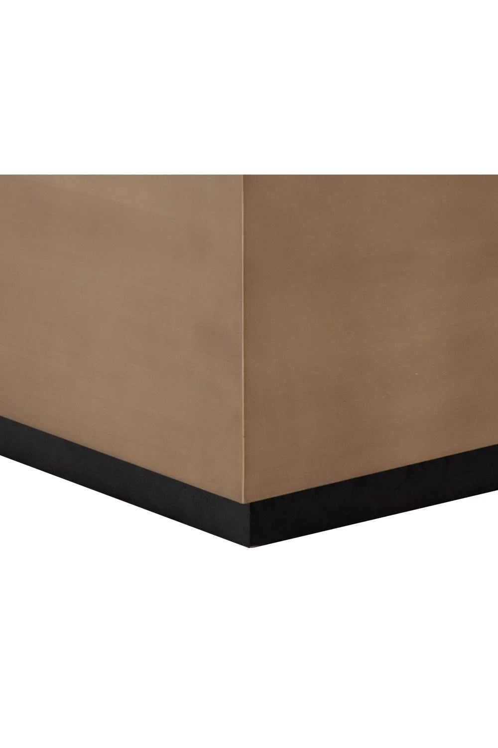Luxury Gold Framed Glass Coffee Table Modern Italian Style for Villa