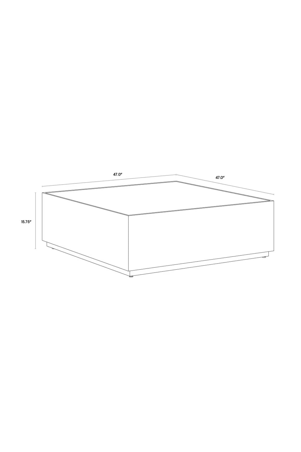 Luxury Gold Framed Glass Coffee Table Modern Italian Style for Villa