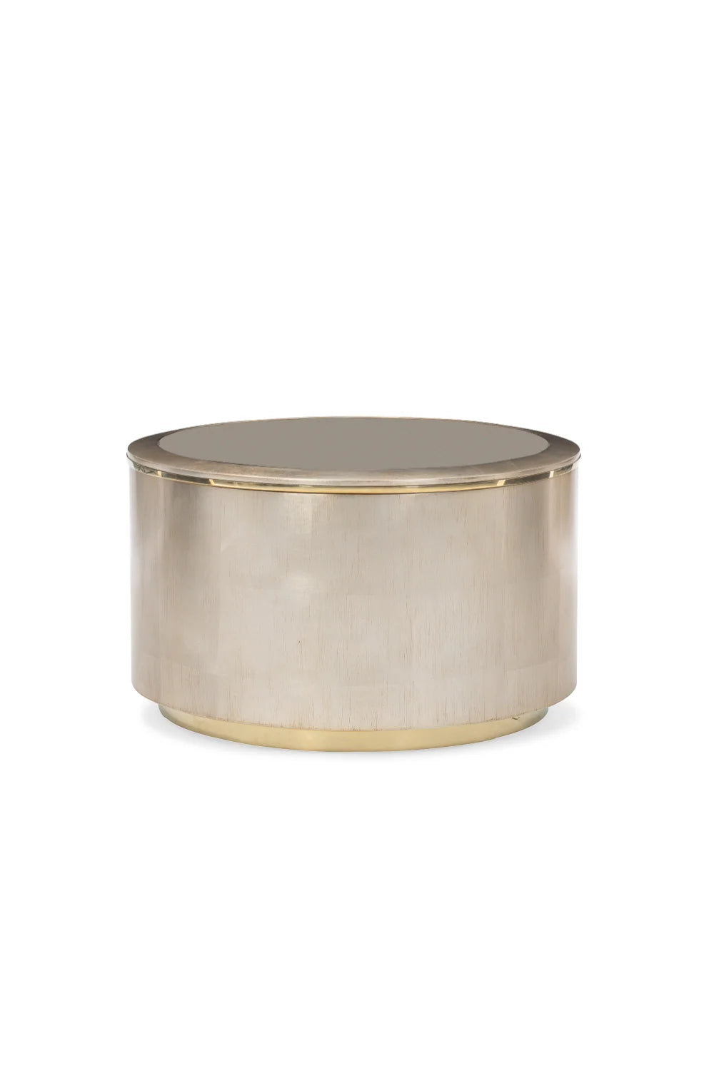 Luxury Gold Mirror Round Coffee Table Modern Italian Style for Villa