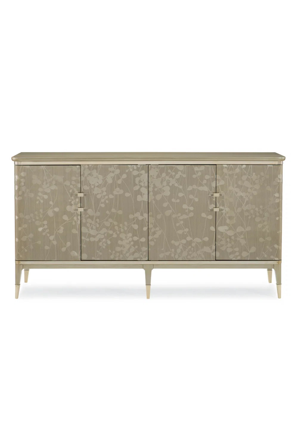 Luxury Gold Wooden Sideboard European Style for Villa