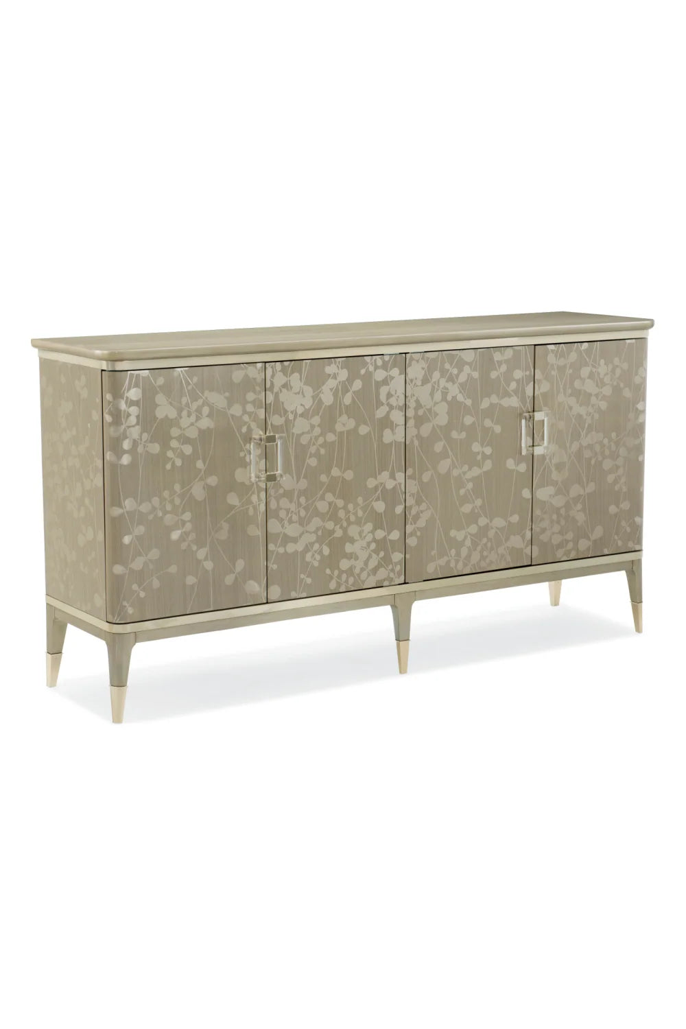 Luxury Gold Wooden Sideboard European Style for Villa