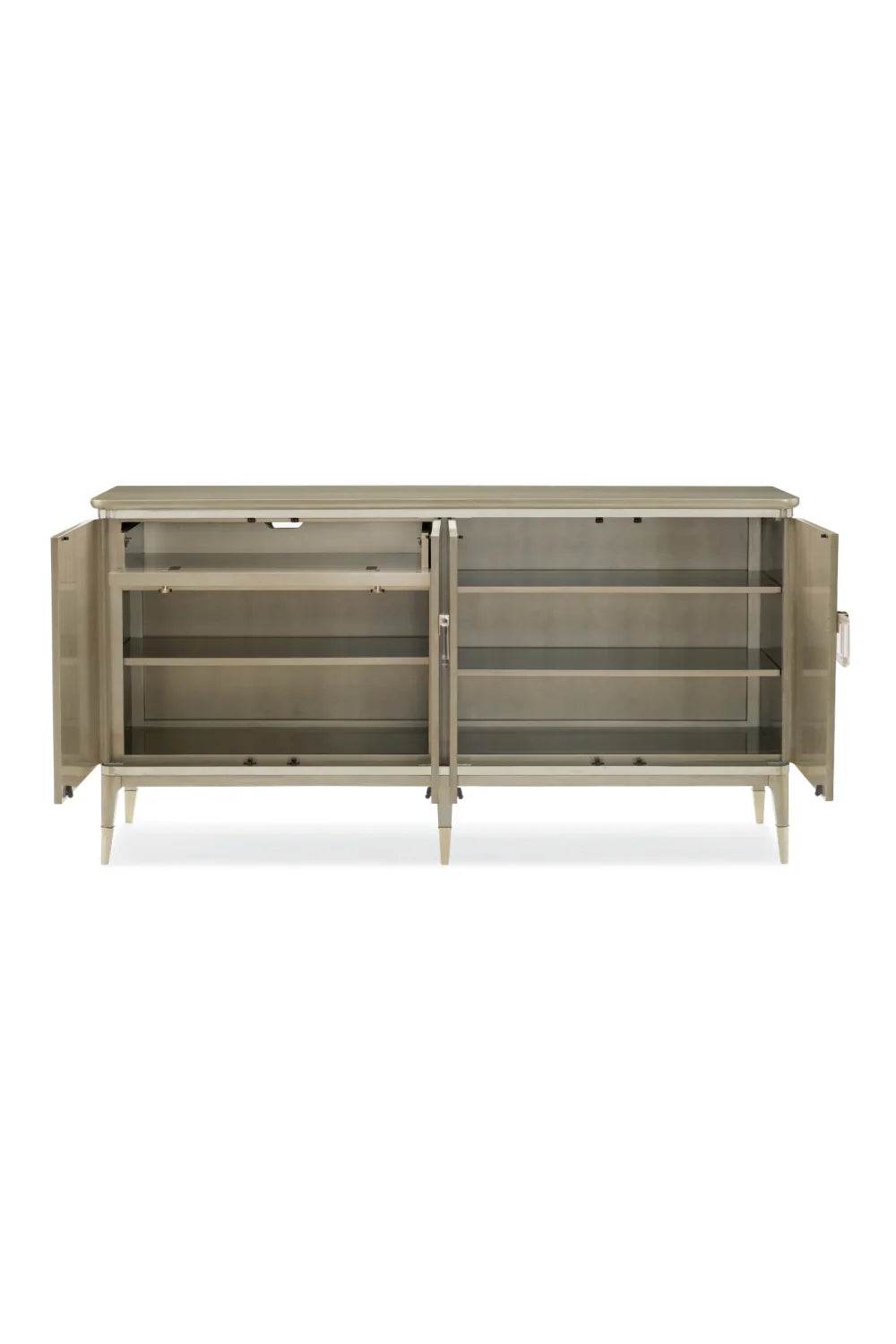 Luxury Gold Wooden Sideboard European Style for Villa