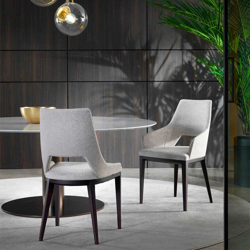 Luxury Grace Dining Chair Modern Italian Style for Villa
