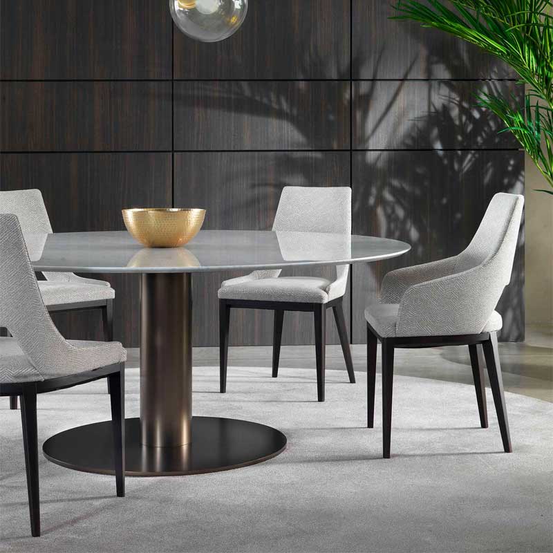 Luxury Grace Dining Chair Modern Italian Style for Villa