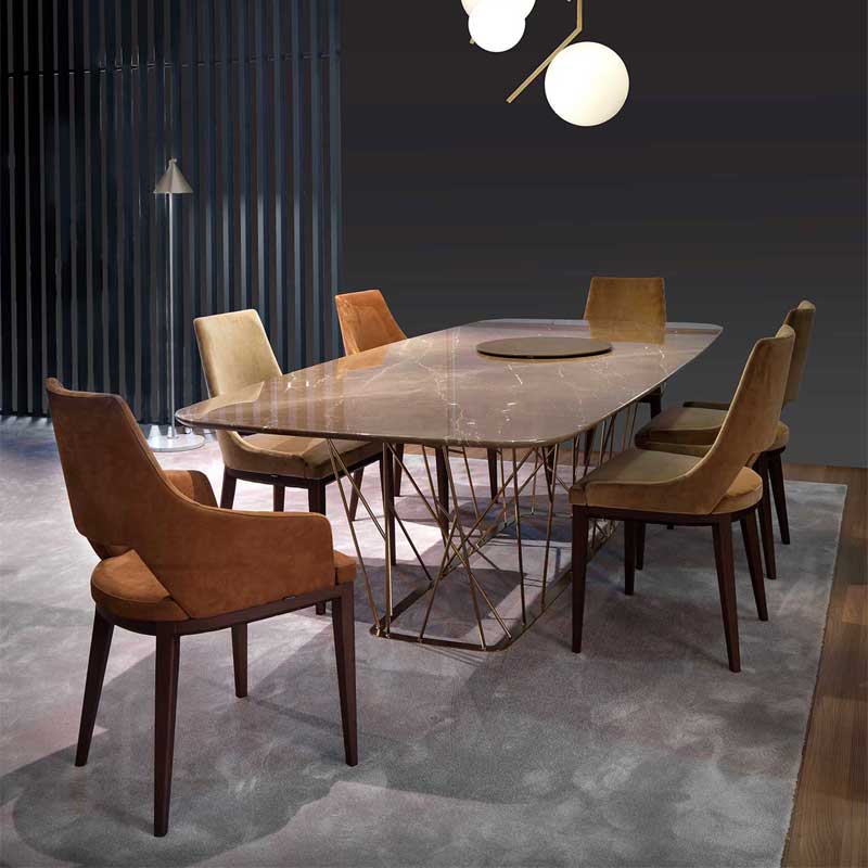 Luxury Grace Dining Chair Modern Italian Style for Villa