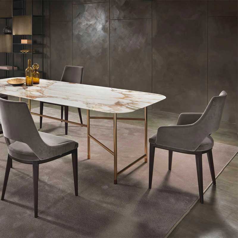 Luxury Grace Dining Chair Modern Italian Style for Villa