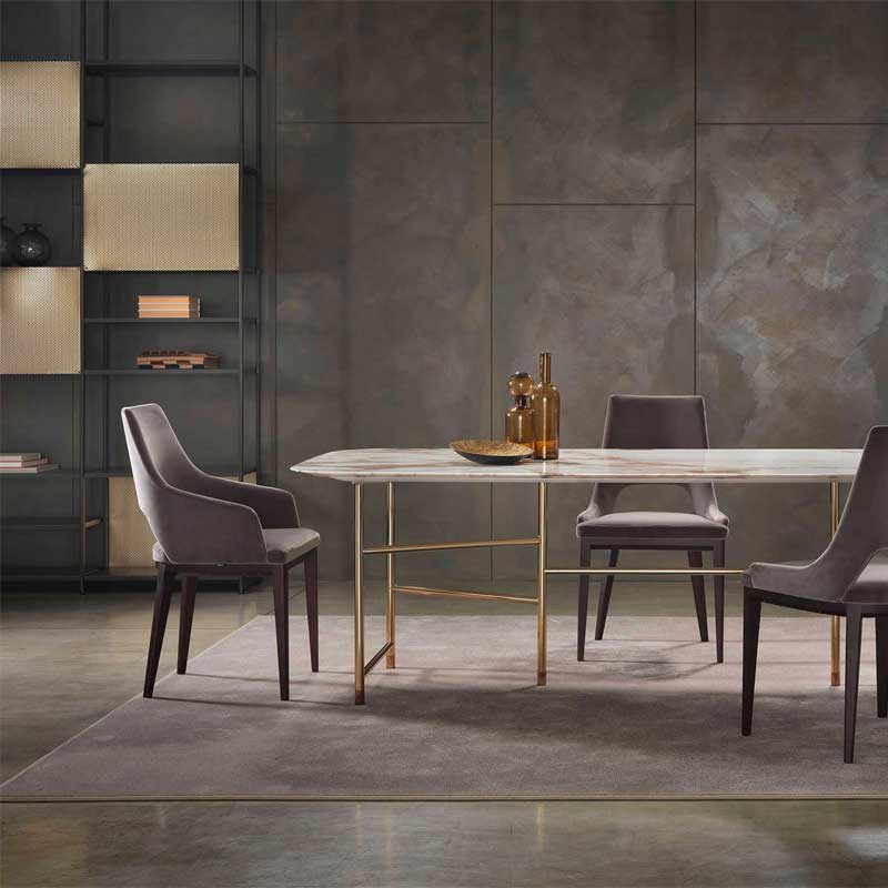 Luxury Grace Dining Chair Modern Italian Style for Villa