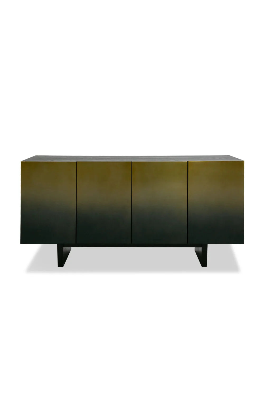 Luxury Gradient Stainless Steel Sideboard European Style for Villa