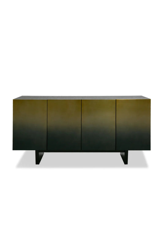 Luxury Gradient Stainless Steel Sideboard European Style for Villa