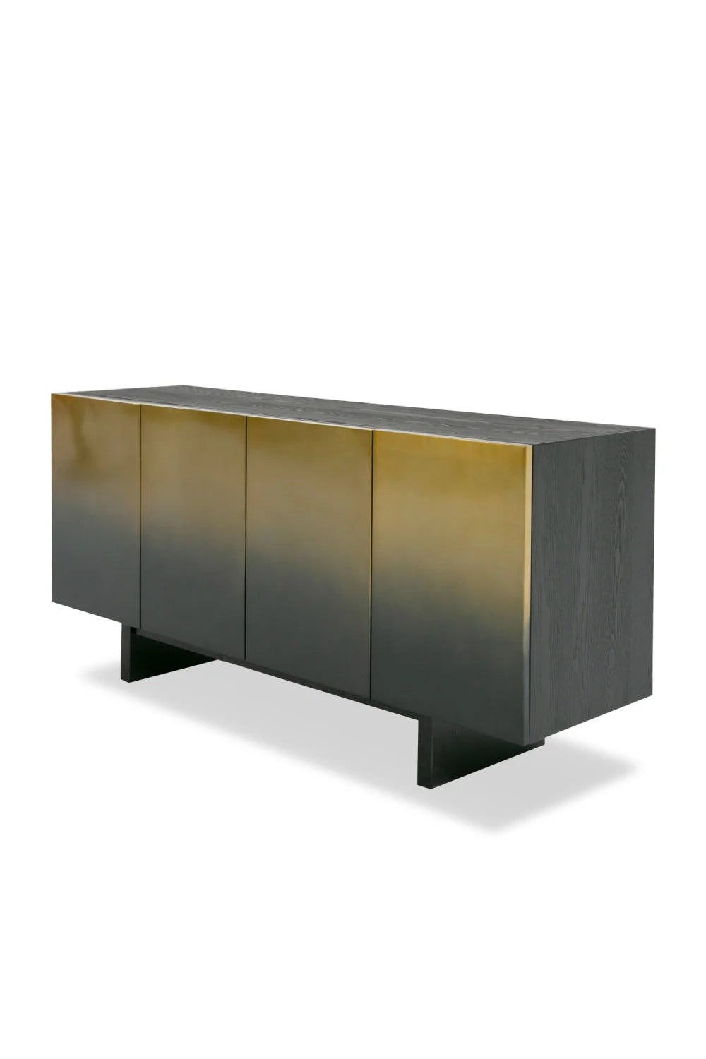 Luxury Gradient Stainless Steel Sideboard European Style for Villa