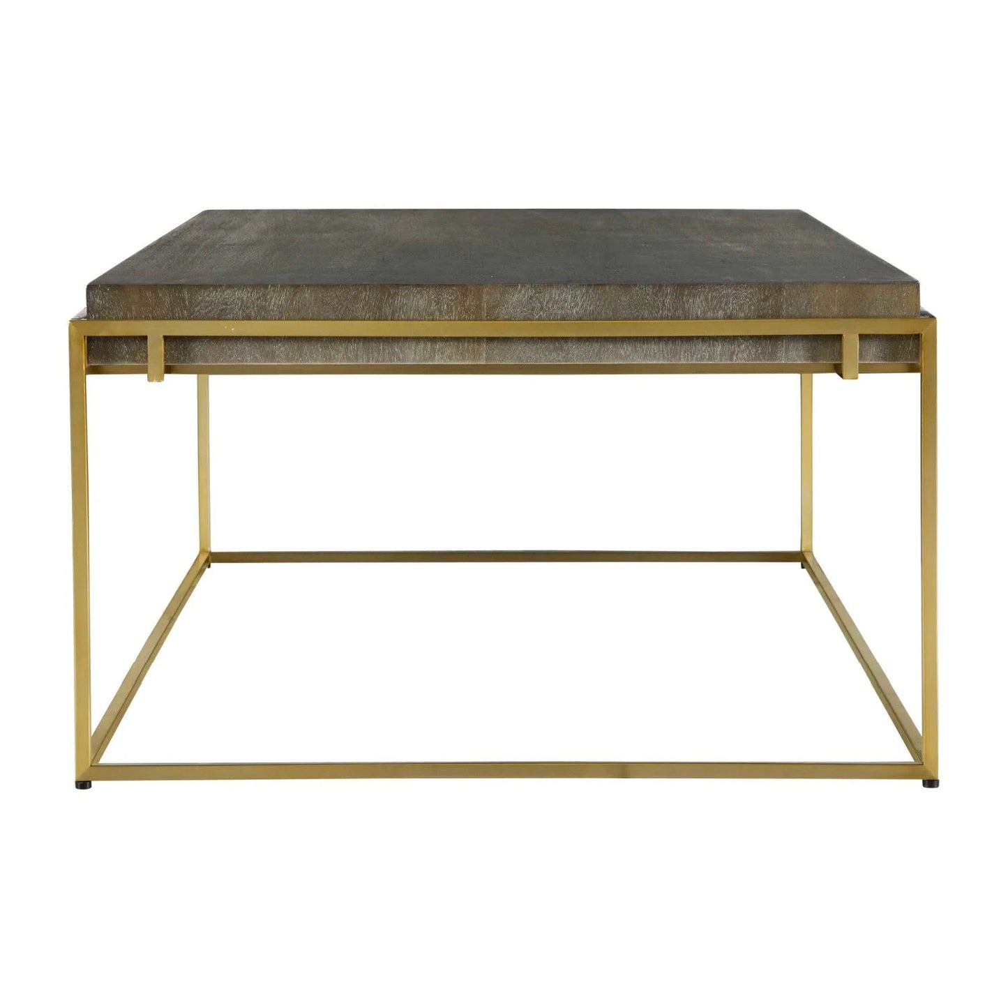 Luxury Gray Acacia Coffee Table Modern Italian Style for Villa