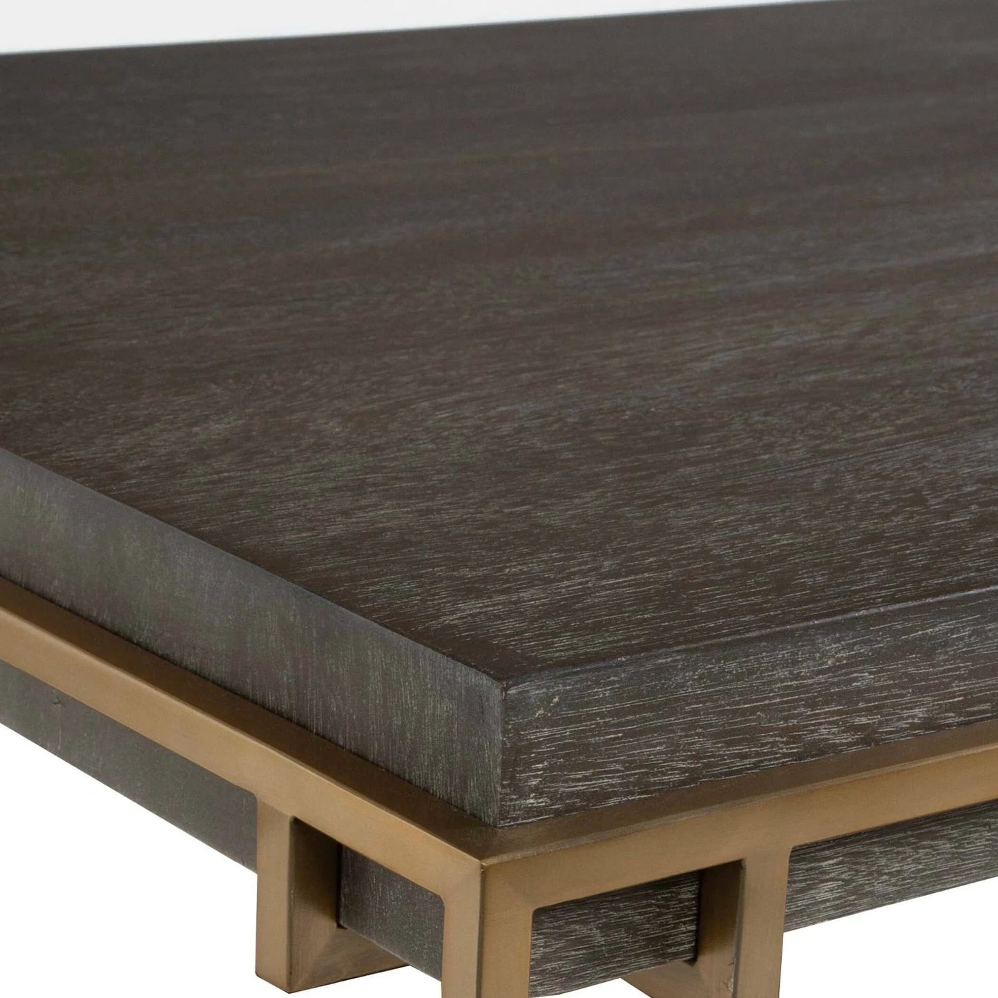 Luxury Gray Acacia Coffee Table Modern Italian Style for Villa