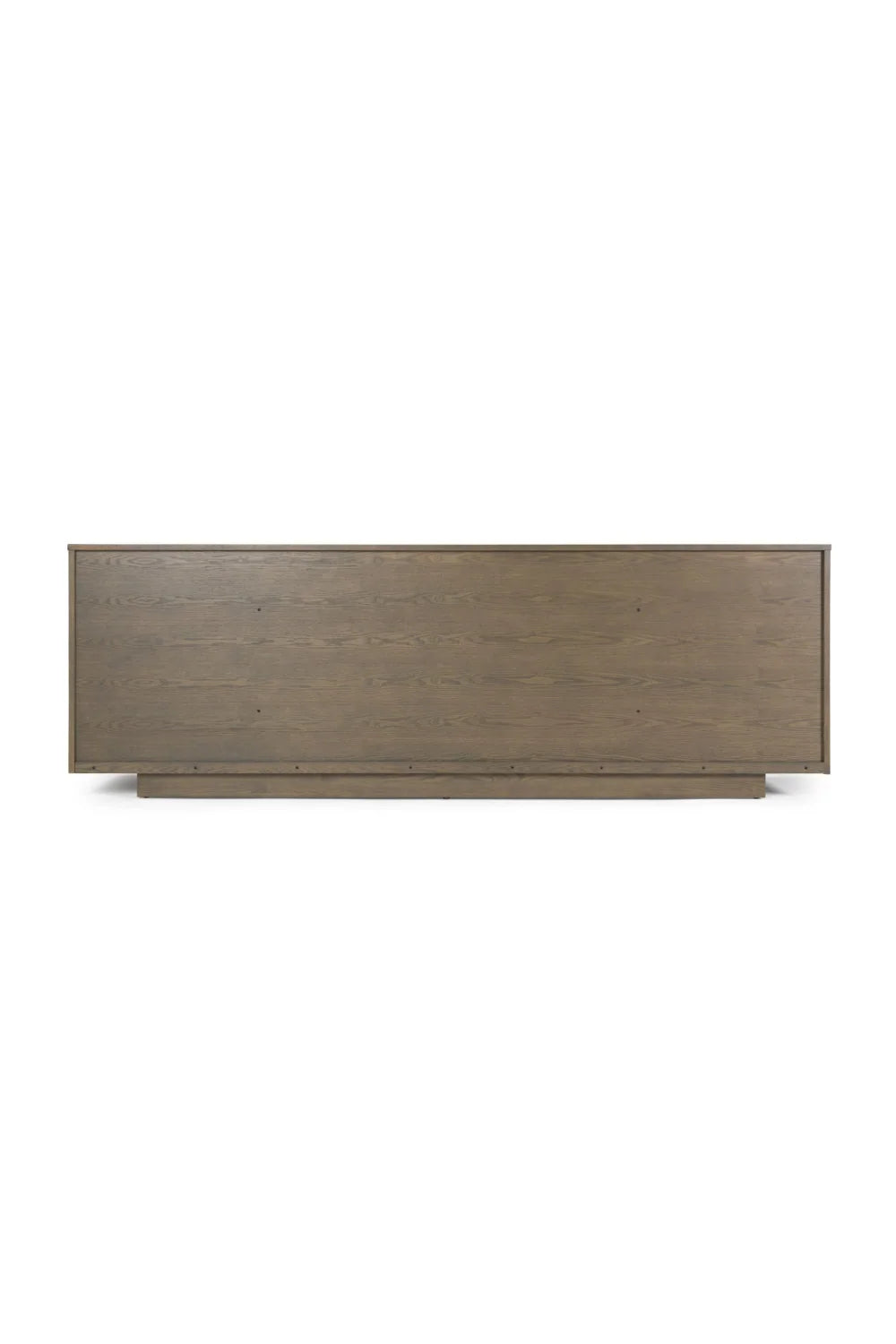 Luxury Gray Ash Veneer Sideboard European Style for Villa