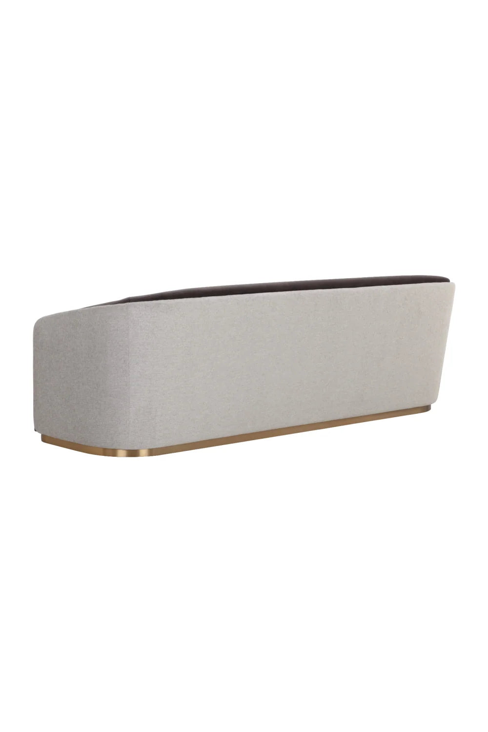 Luxury Gray Backrest Sofa Modern Italian Style for Villa