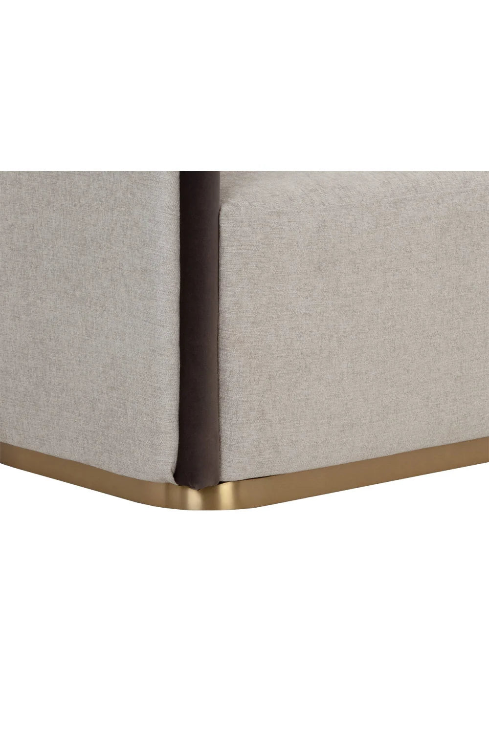 Luxury Gray Backrest Sofa Modern Italian Style for Villa