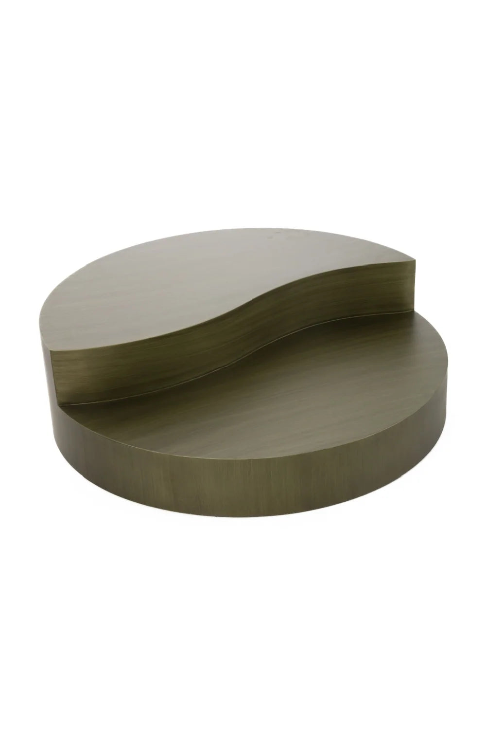Luxury Gray Brass Tiered Coffee Table Modern Italian Style for Villa