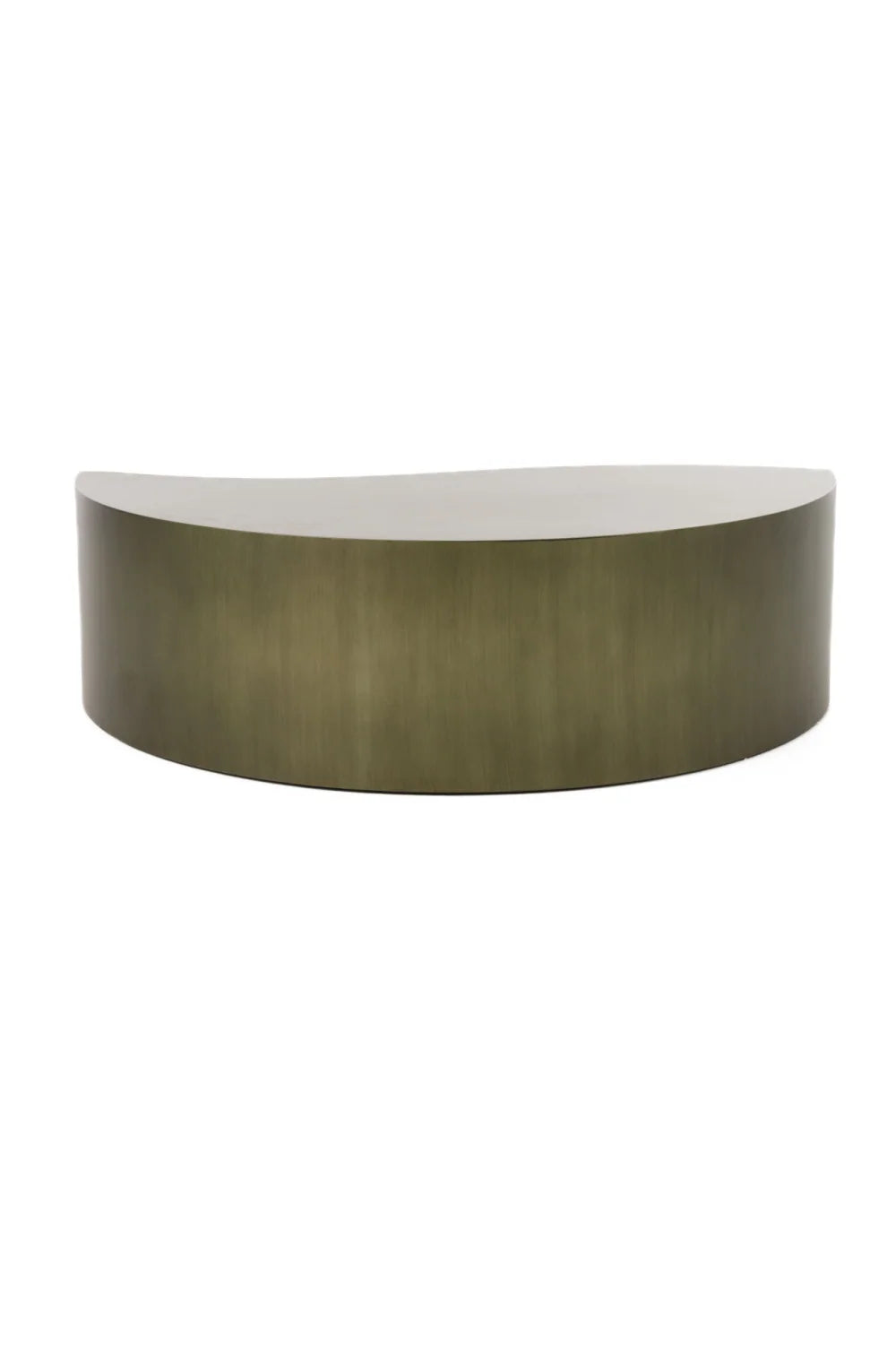 Luxury Gray Brass Tiered Coffee Table Modern Italian Style for Villa