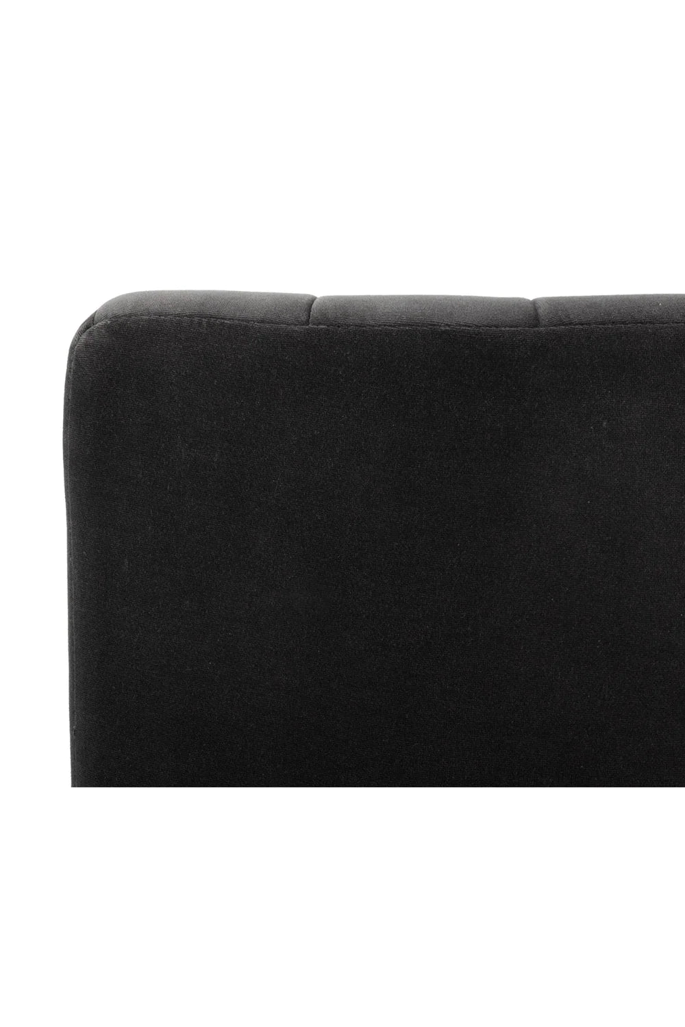 Luxury Gray Channeled-Back Lounge Chair Modern Italian Style for Villa