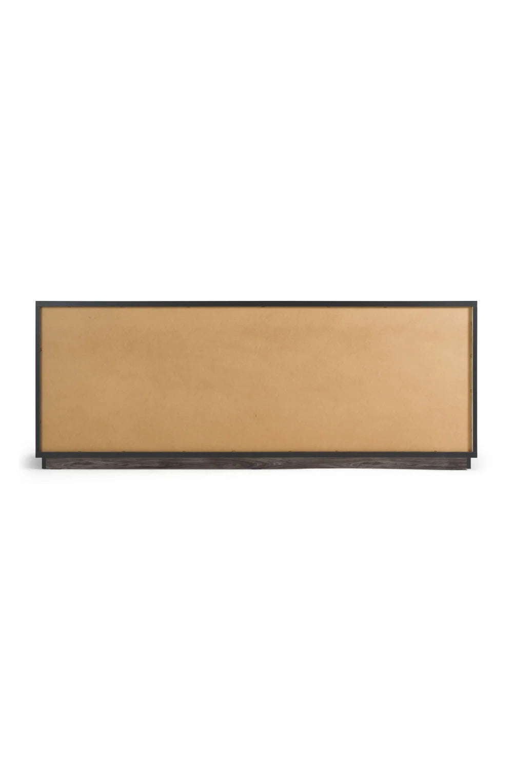 Luxury Gray Elm 4-Door Sideboard European Style for Villa